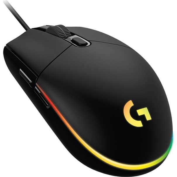2920397 | Logitech Mouse G102 LIGHTSYNC Gaming black voor Rechtshandigen