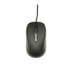 2920513 | TERRA Mouse 1500 Corded USB black 3-toetsen, symmetrisch, met kabel, 1,80m