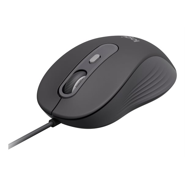 2920577 | Logitech Mouse M520 Signature Bedraad F. Bus,. OPT USB-C zwart Geschikt voor links- en rechtshandige gebruikers